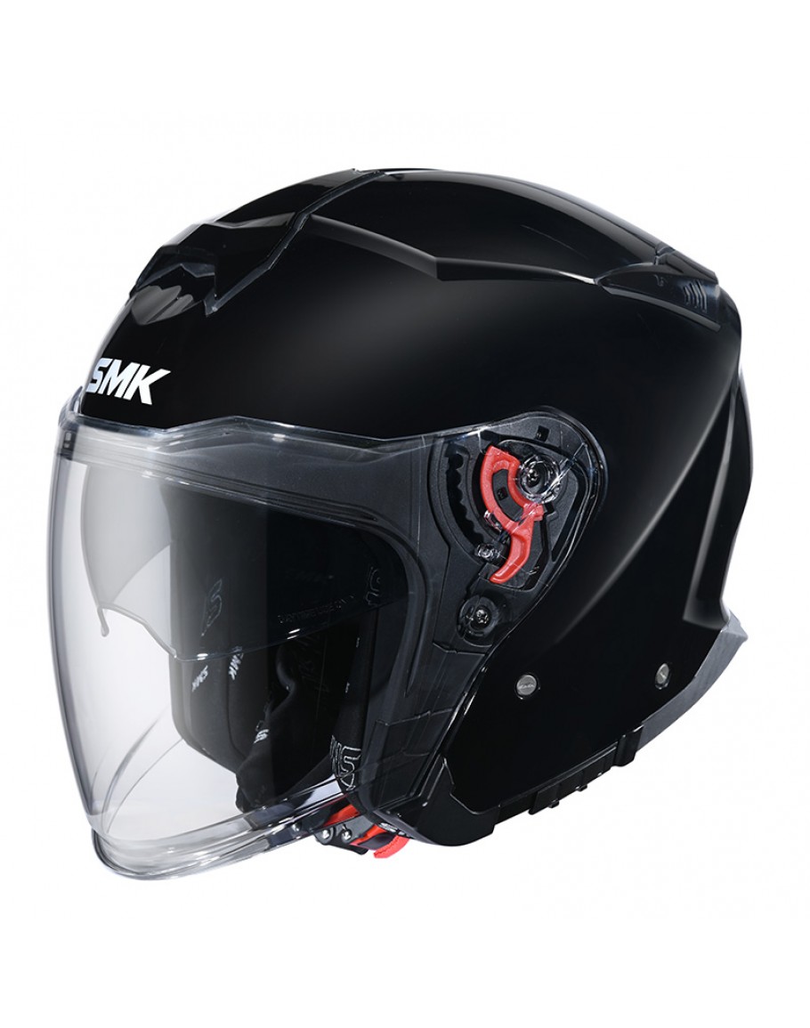 SMK GTJ 3/4安全帽Black GL 200 亮面黑